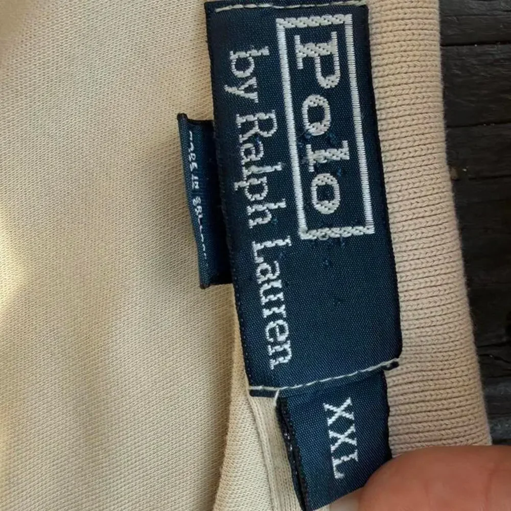 Polo Ralph Lauren Oversized Polo Shirt | Men’s XXL | 100% Cotton Quiet luxury